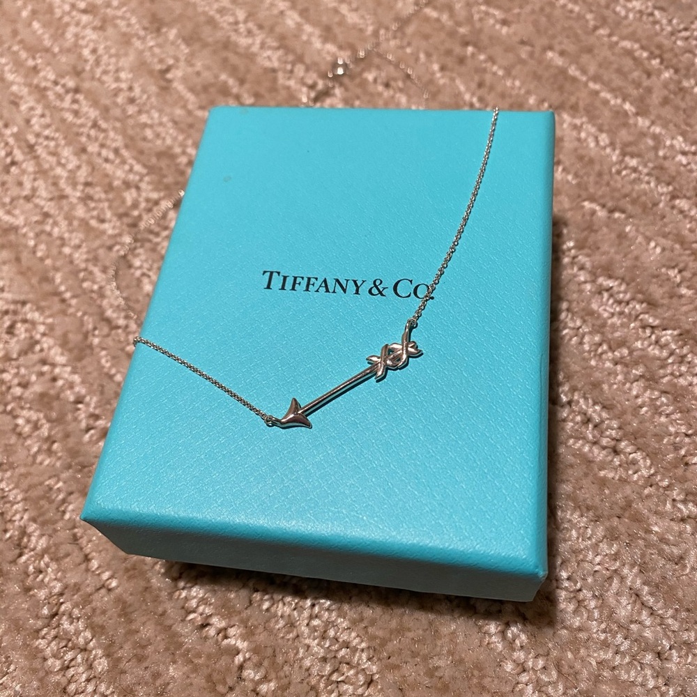 Tiffany & Co. Arrow Pendant Necklace